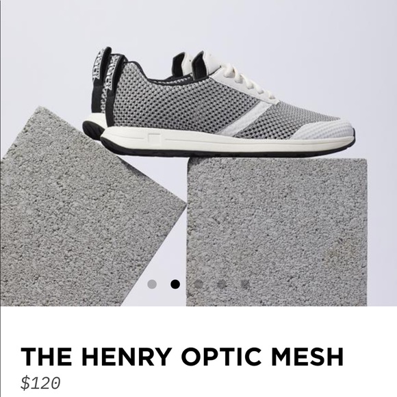 Size 7 York Athletics Henry Optic Sneakers - Picture 2 of 4